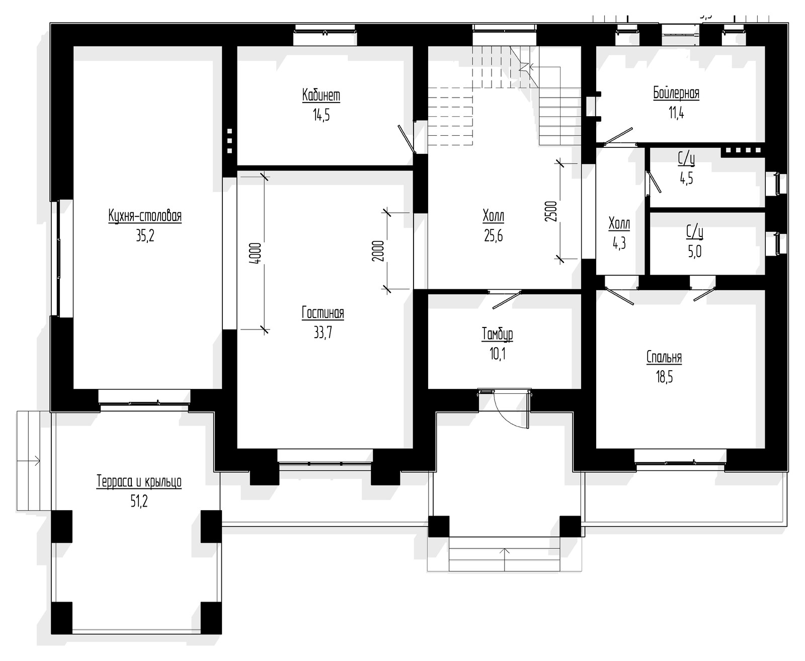 Дом в стиле Райте для Карима