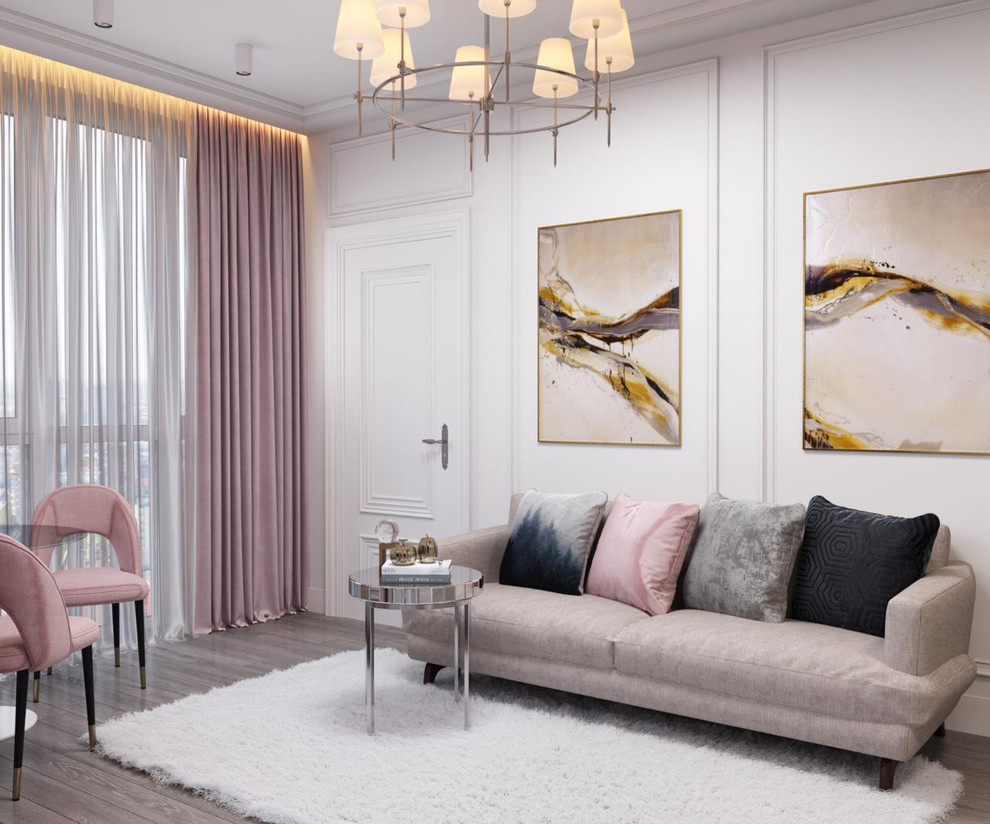 Обложка проекта: Современная классика в нежных тонах