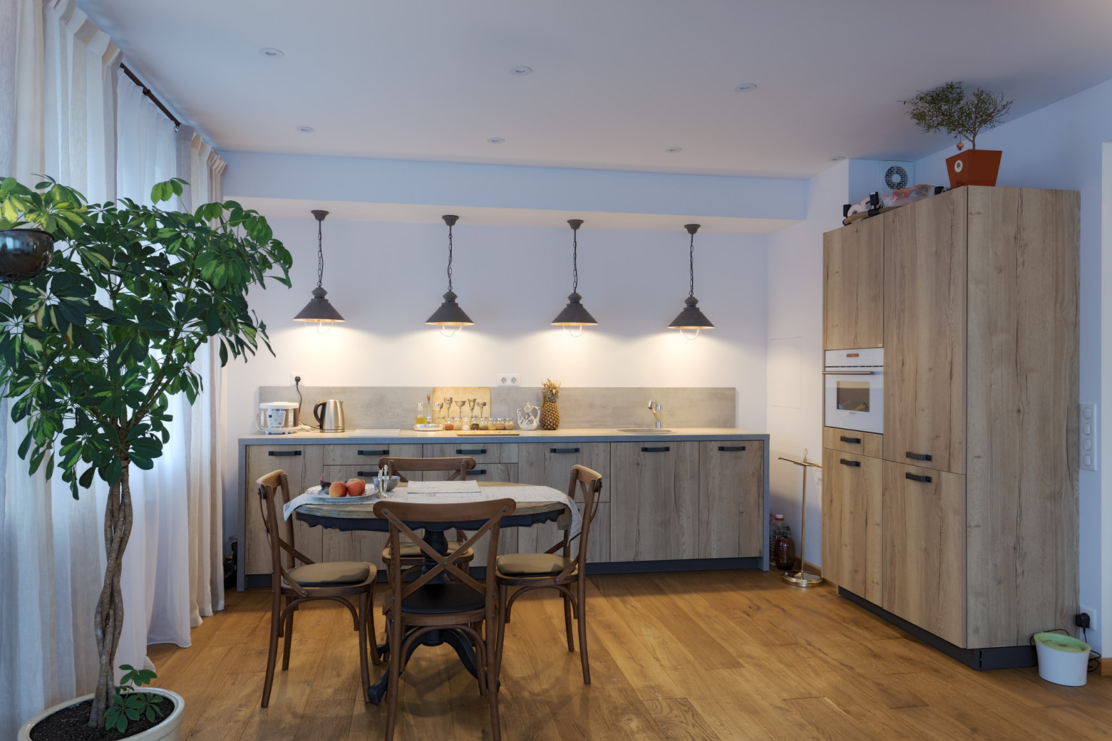 Приморская квартира в стиле гранж