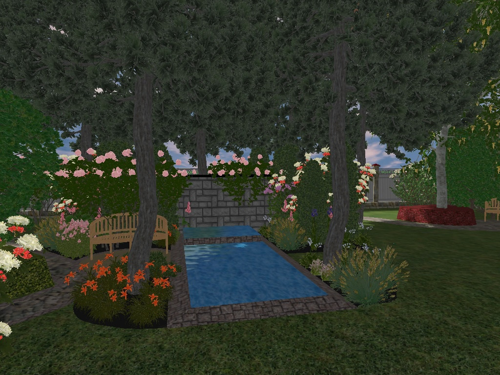 Геометрия в лесу Благоустройство и озеленение сада у исторического дома в центре