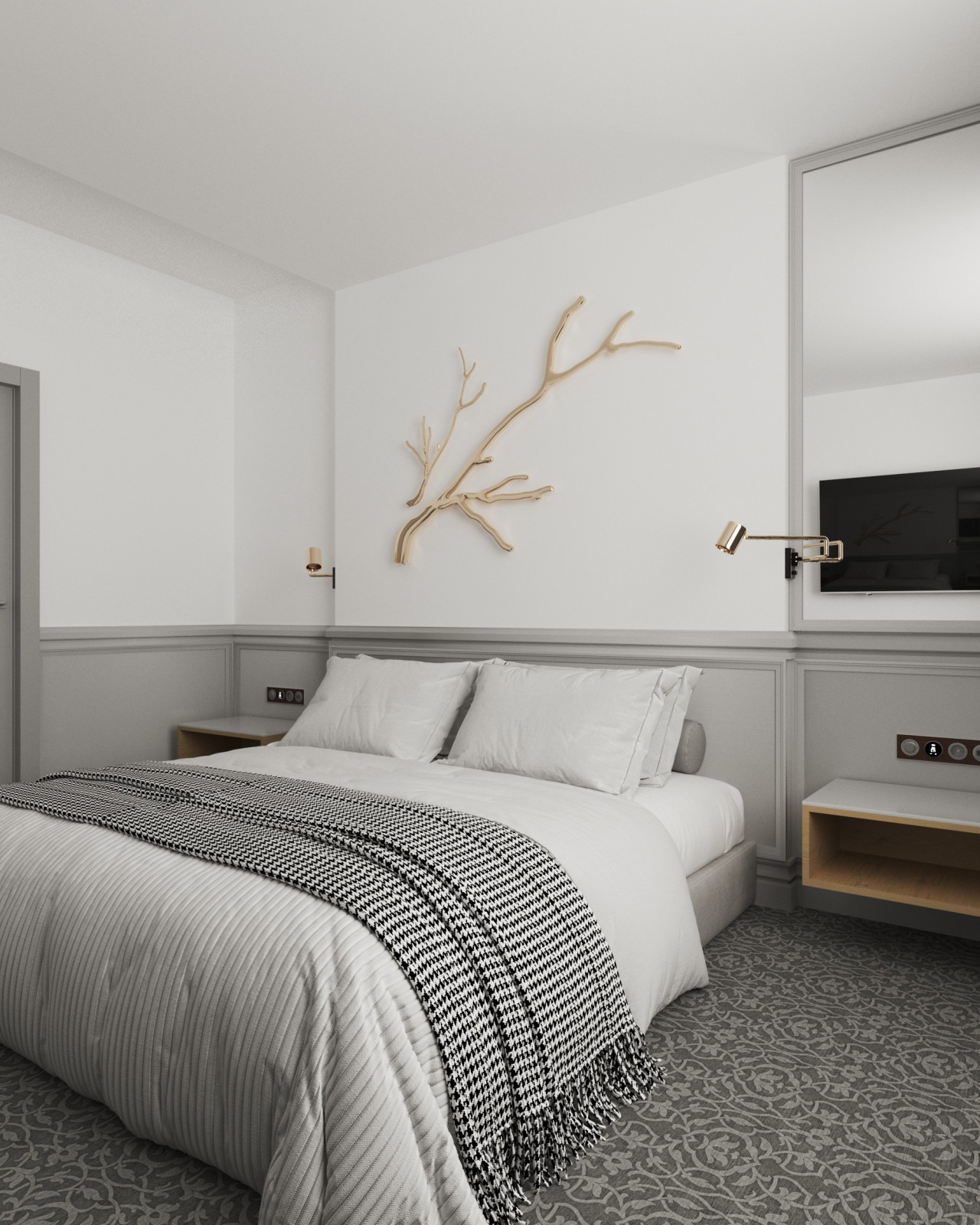 Гостиница спальня