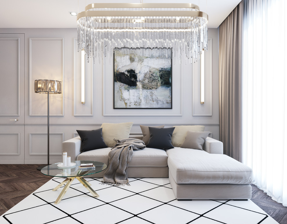 Интерьер квартиры в стиле современной классики