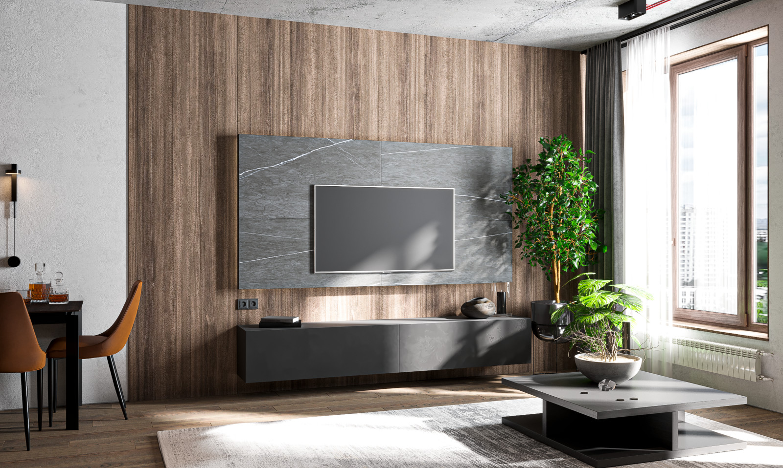 Проект в стиле лофт в жк Ричмонд