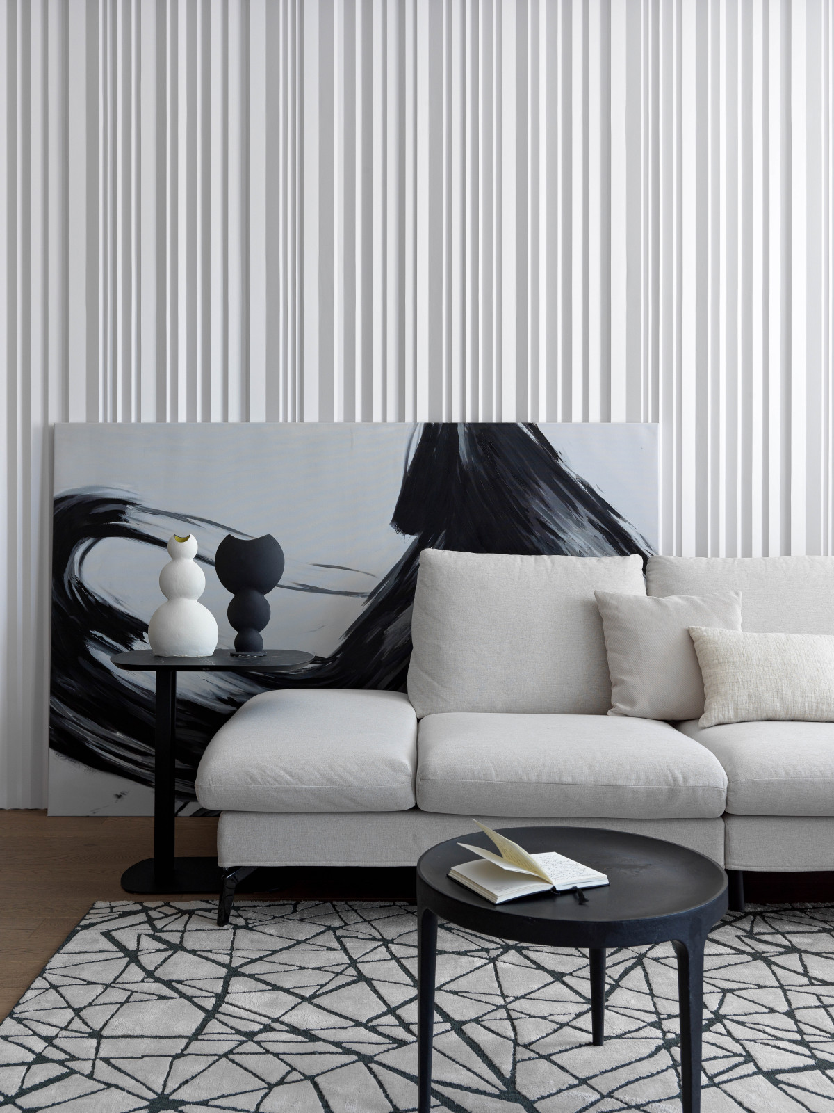 Houzz тур: 120 кв.м — квартира с гипсовыми панелями