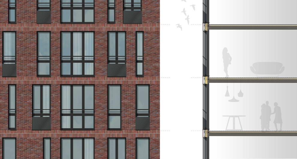 Обложка проекта: Фасады жилого дома