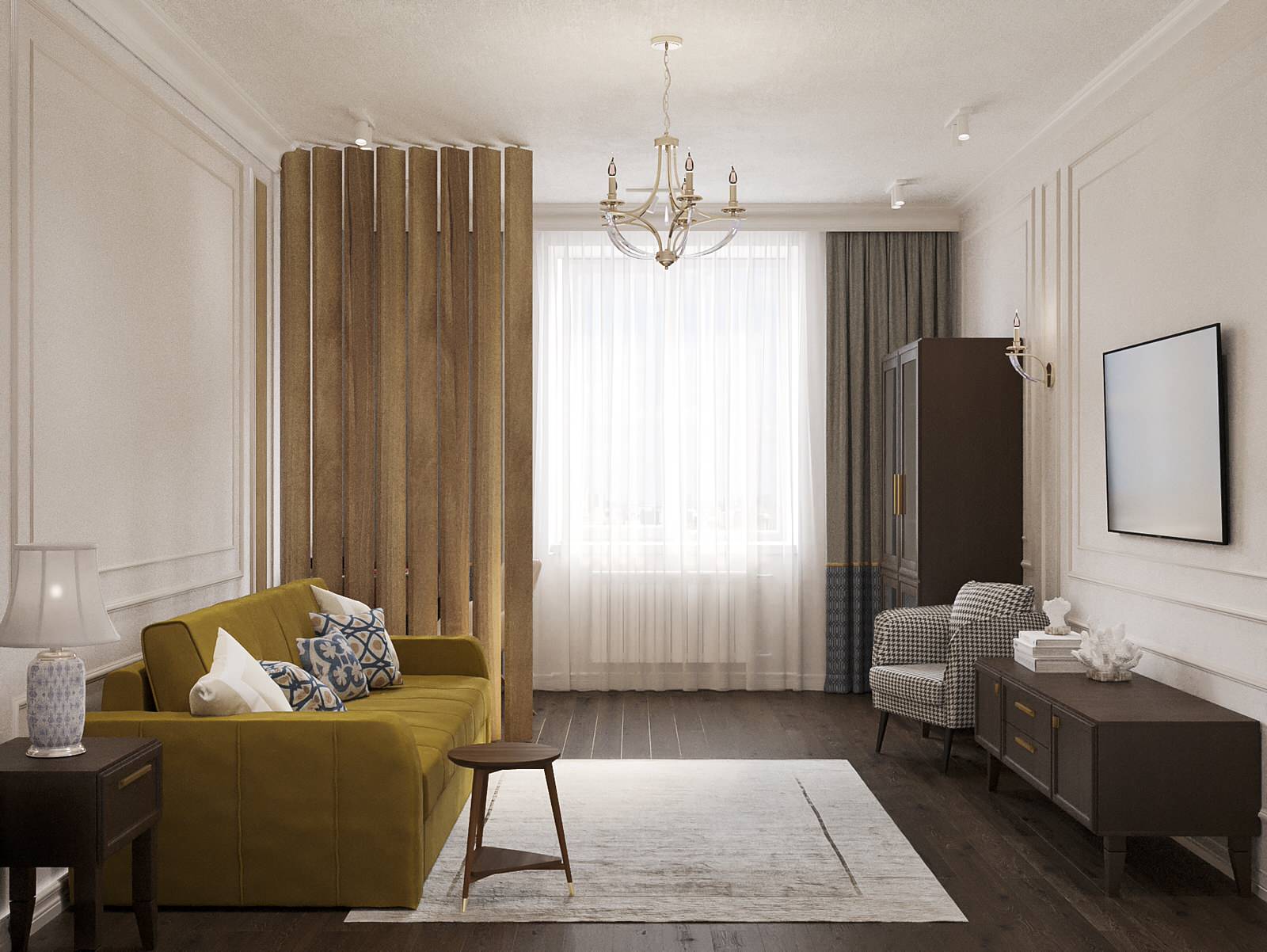 Двухкомнатная квартира в Хамовниках