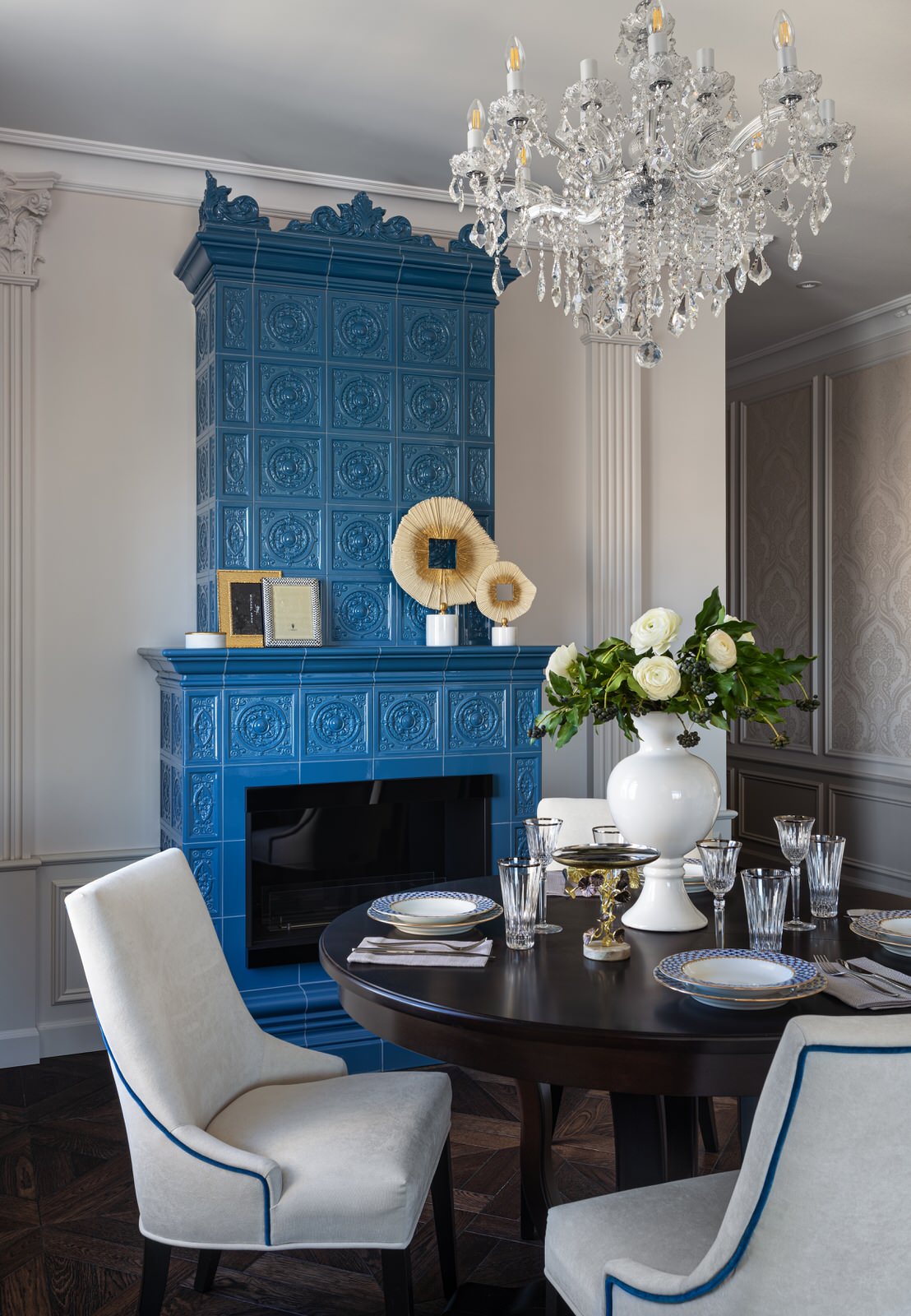 Трехкомнатная квартира с венгерским камином HQ Keramik