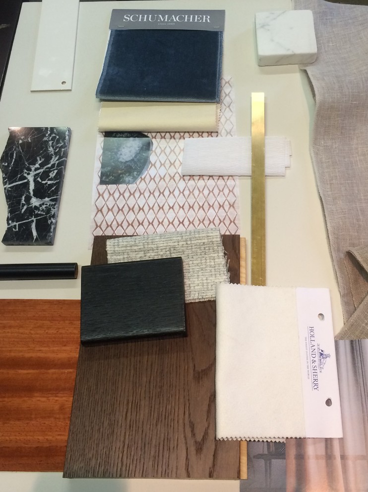 Обложка проекта: Проект лаунж комнаты (гостиная,совмещенная со столовой)