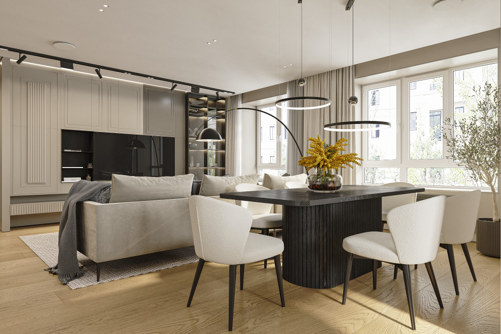 Проект 3-х комнатной квартиры NUMBER 1.1.1