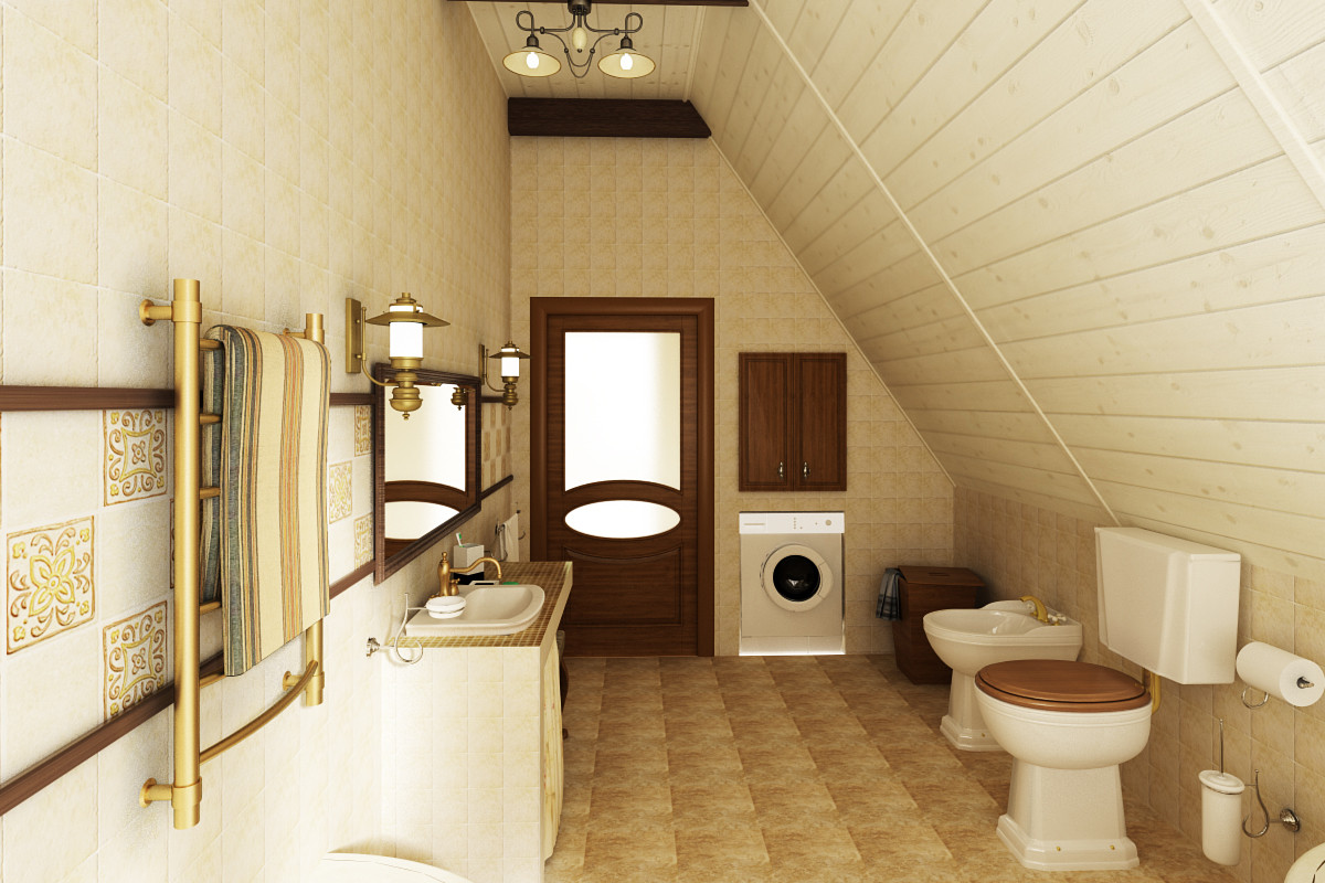 Деревянный коттедж