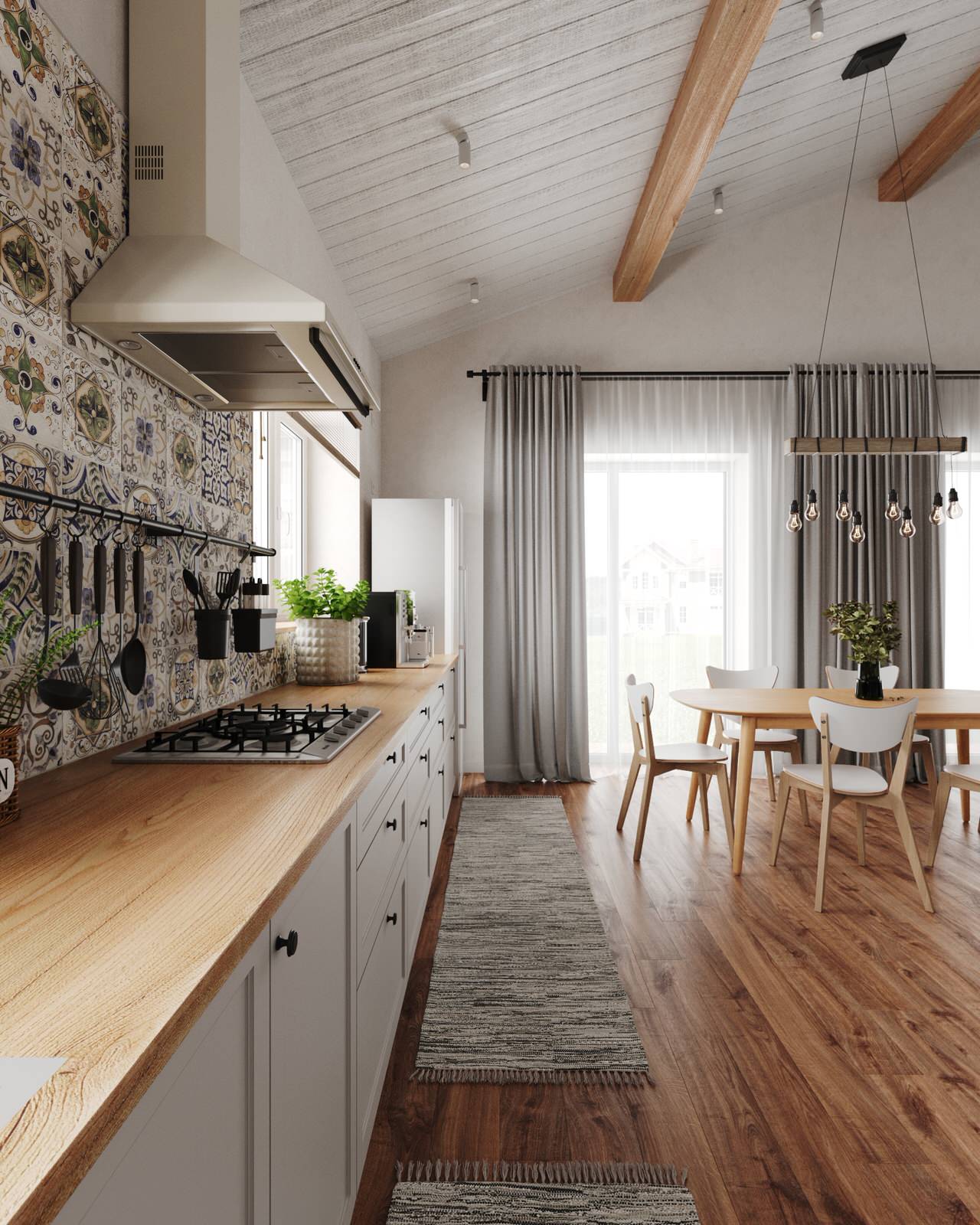 Дизайн проект дома 145м