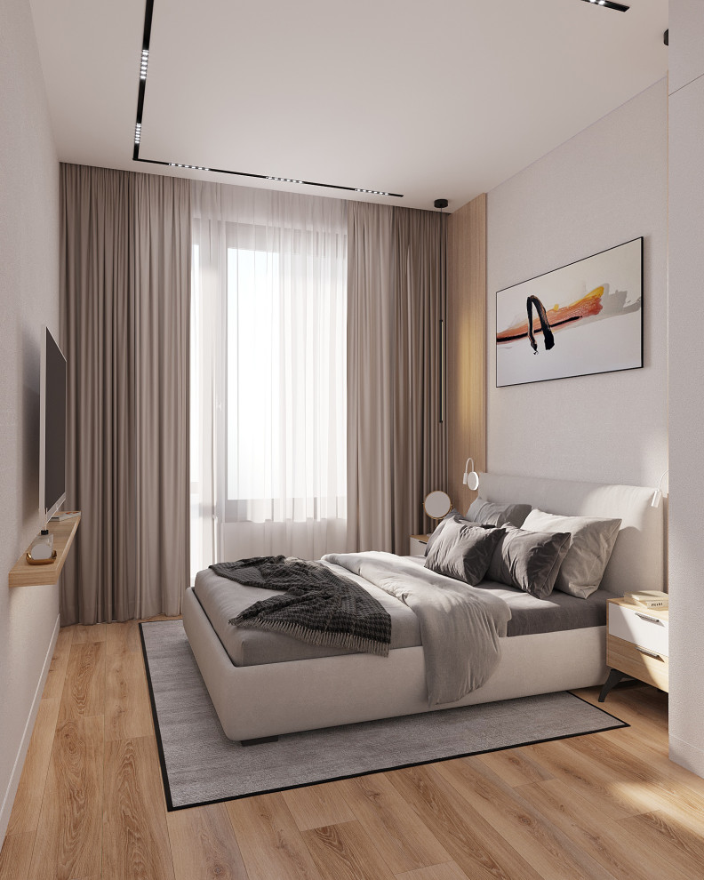 Проект двухкомнатной квартиры в ЖК «Серебряный фонтан» г. Москва