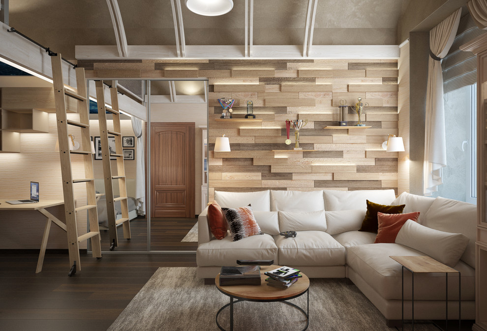 Двухярусная квартира в  Старом Петергофе