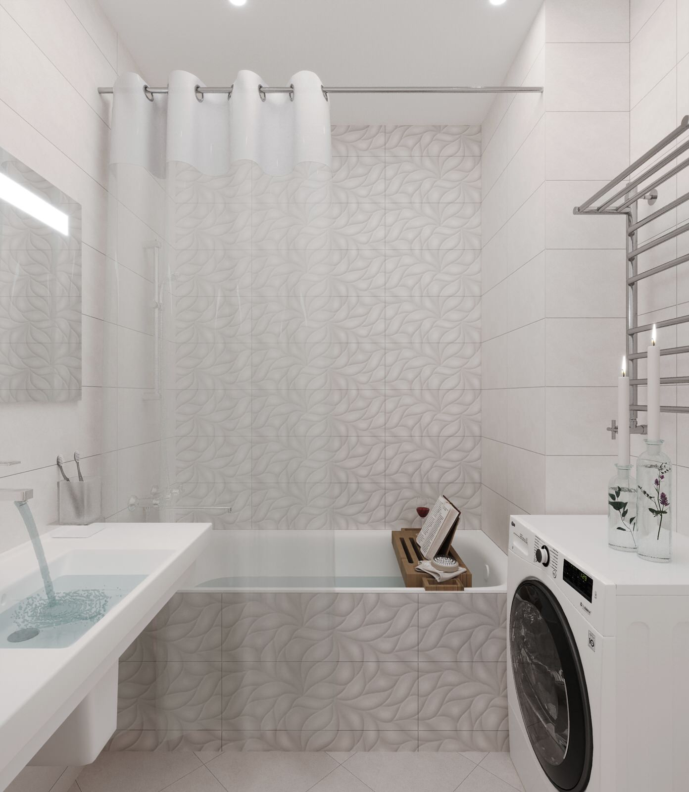 Дизайн проект однокомнатной квартиры в ЖК Кремлевские звезды