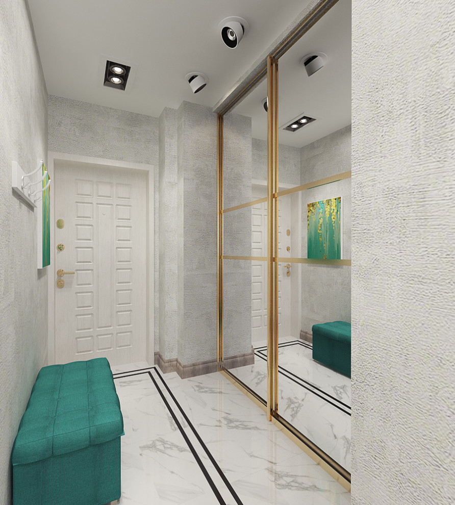 Интерьер квартиры 87 м2 в ЖК Домашний