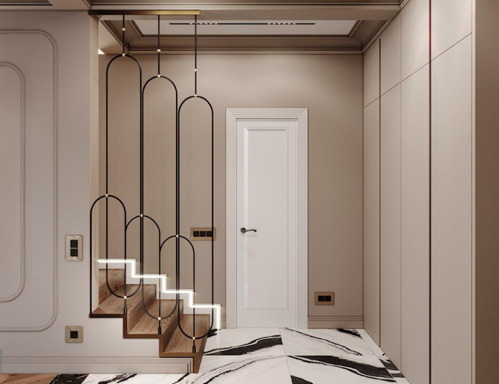 Частный интерьер таунхаус