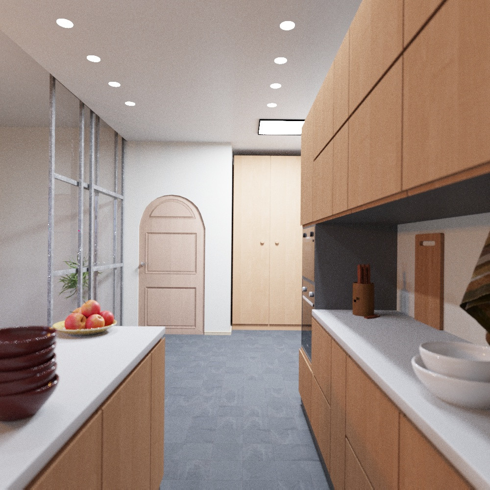 3d-визуализация кухни