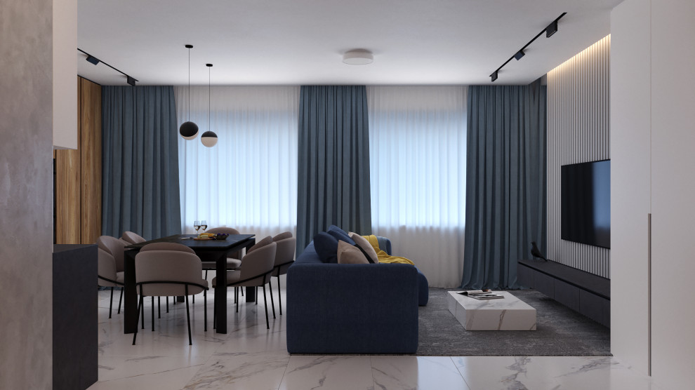 Дизайн проект квартиры в ЖК "Феникс" 140 кв.м.