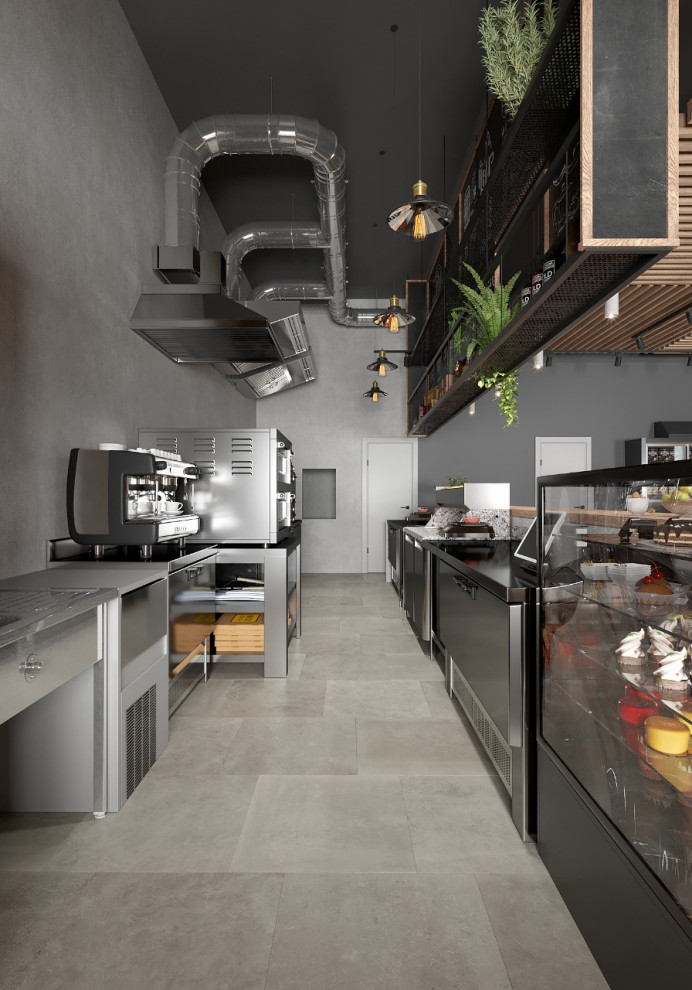 Магазин с зоной кафе