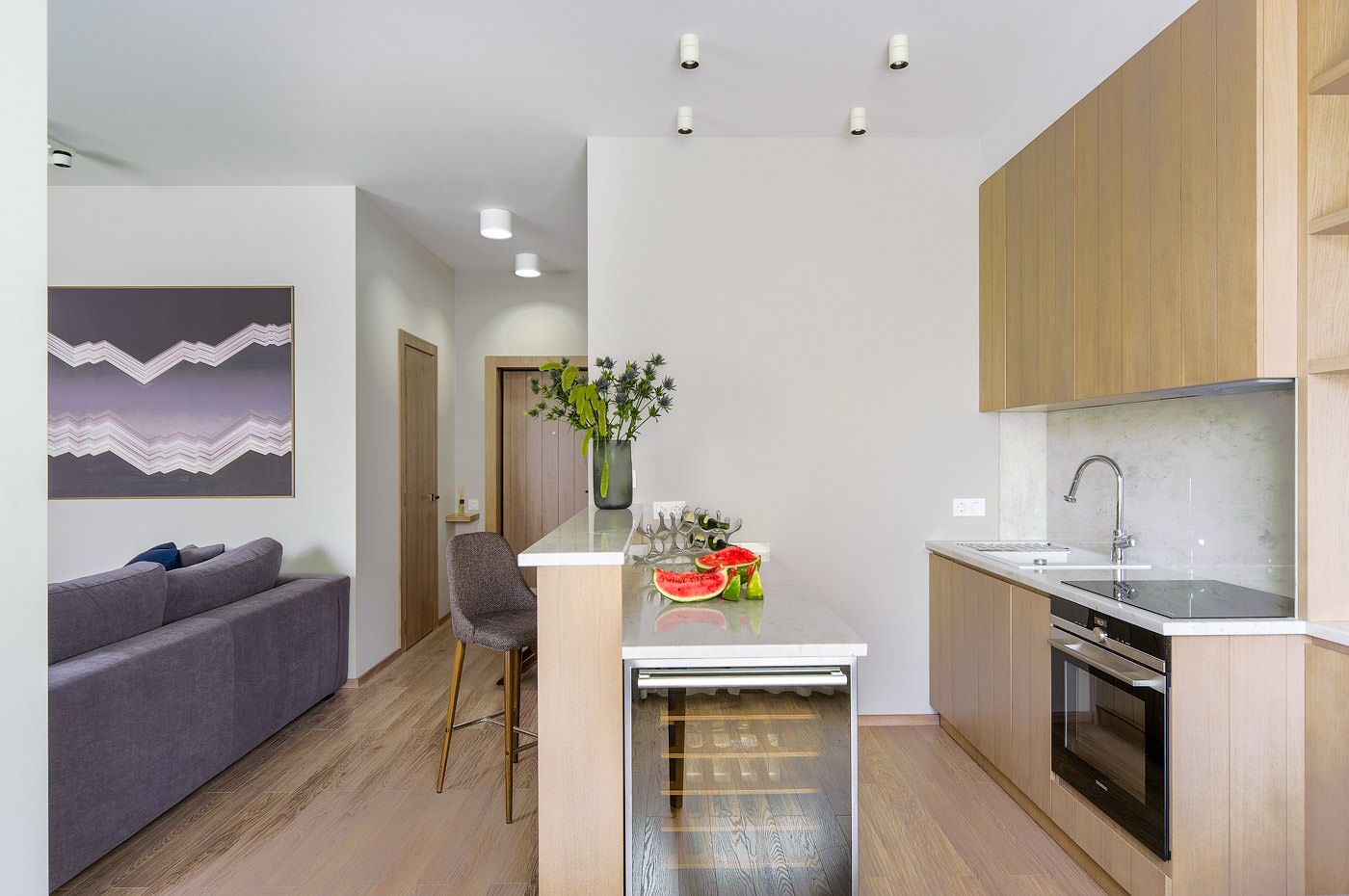 квартира с одной спальней Москва