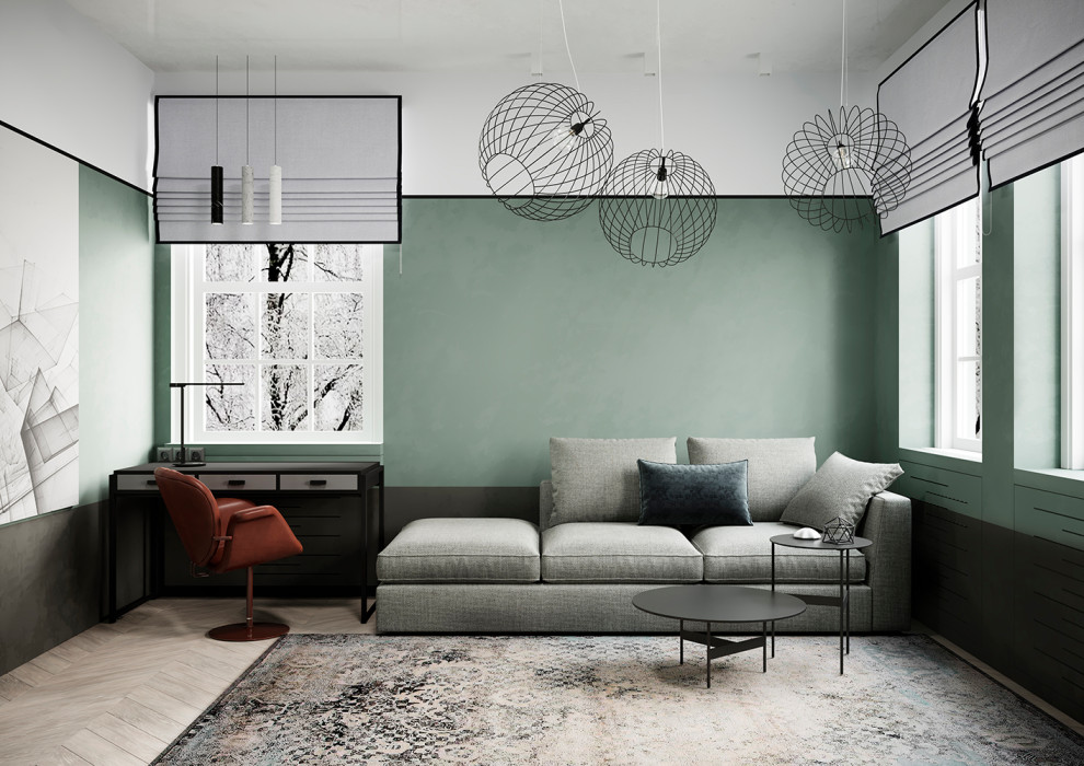 Проект 3-х комнатной квартиры для молодой творческой семьи