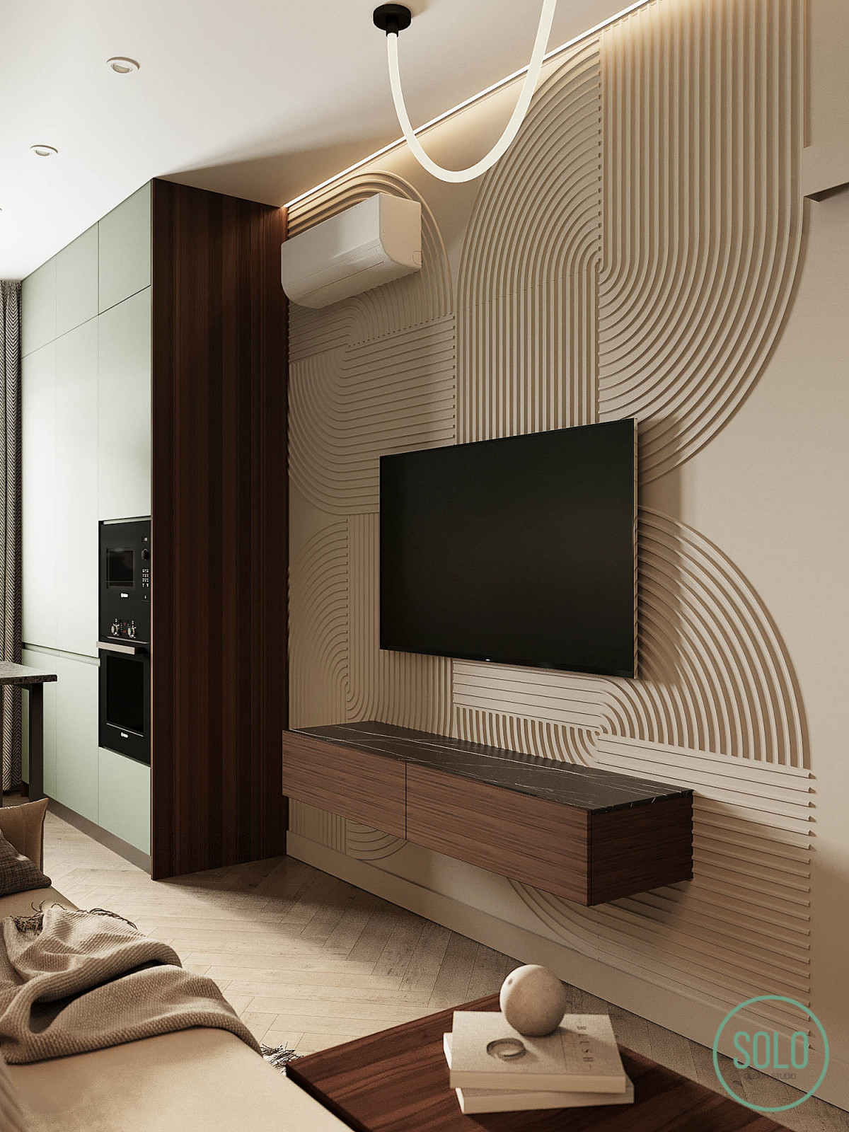 Современный интерьер для молодой семьи