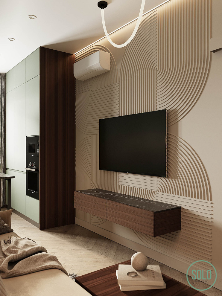 Современный интерьер для молодой семьи