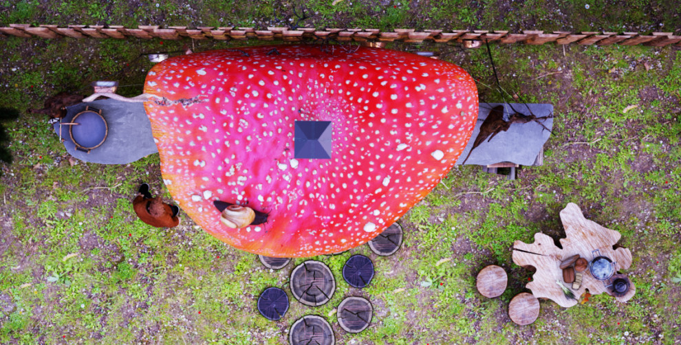 авторский мангал-ГРИБ