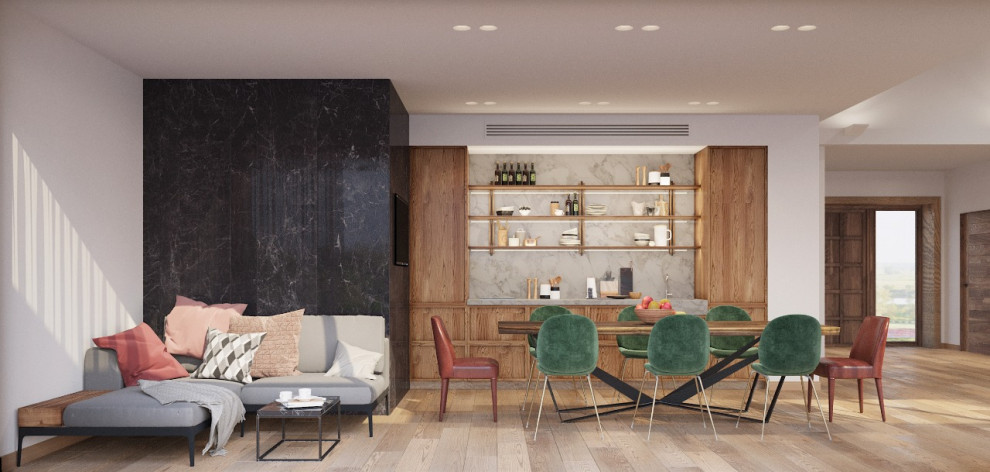 Дом с видом на лунку