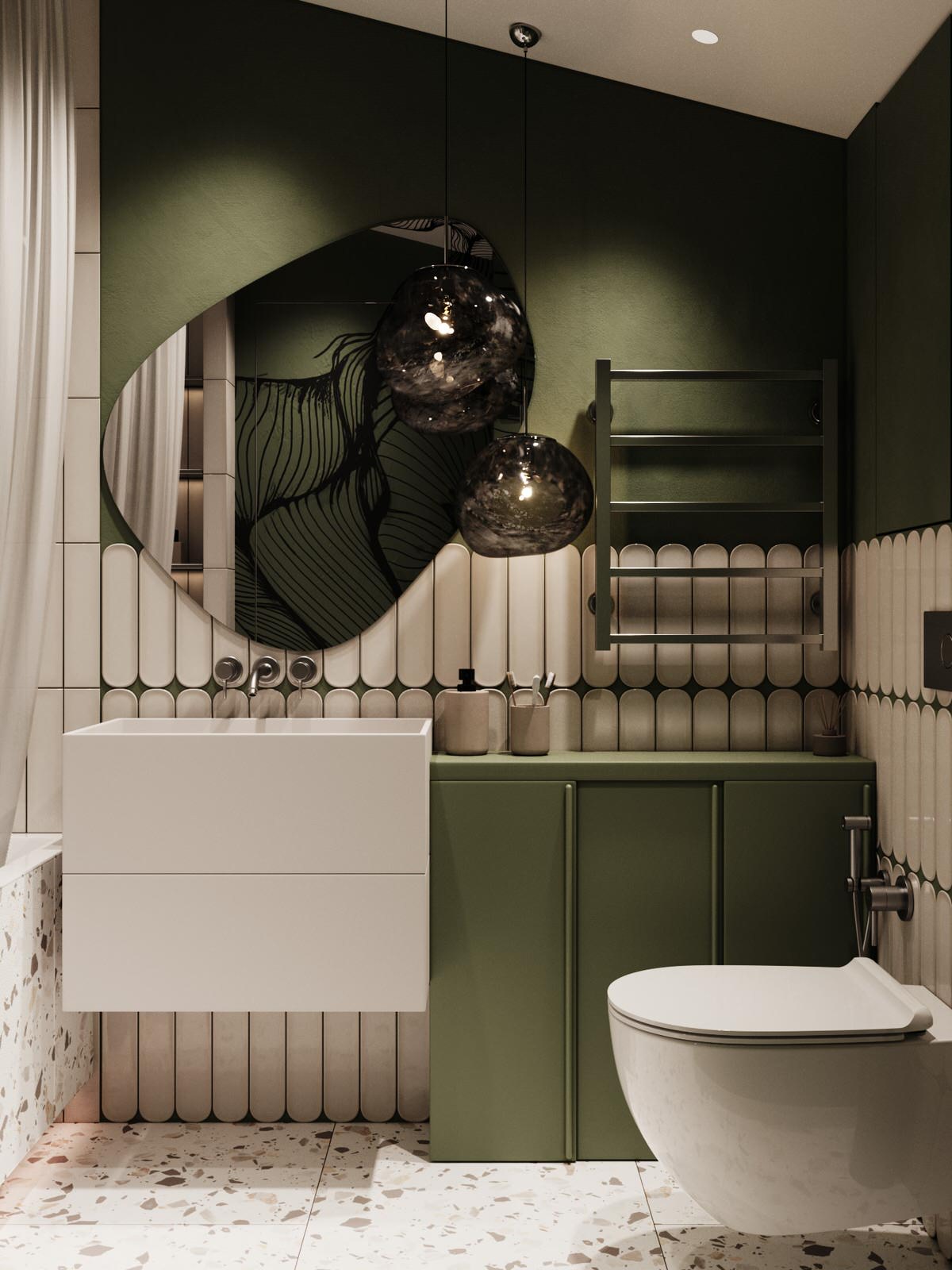 Проект двухуровневой квартиры ЖК Образцовый