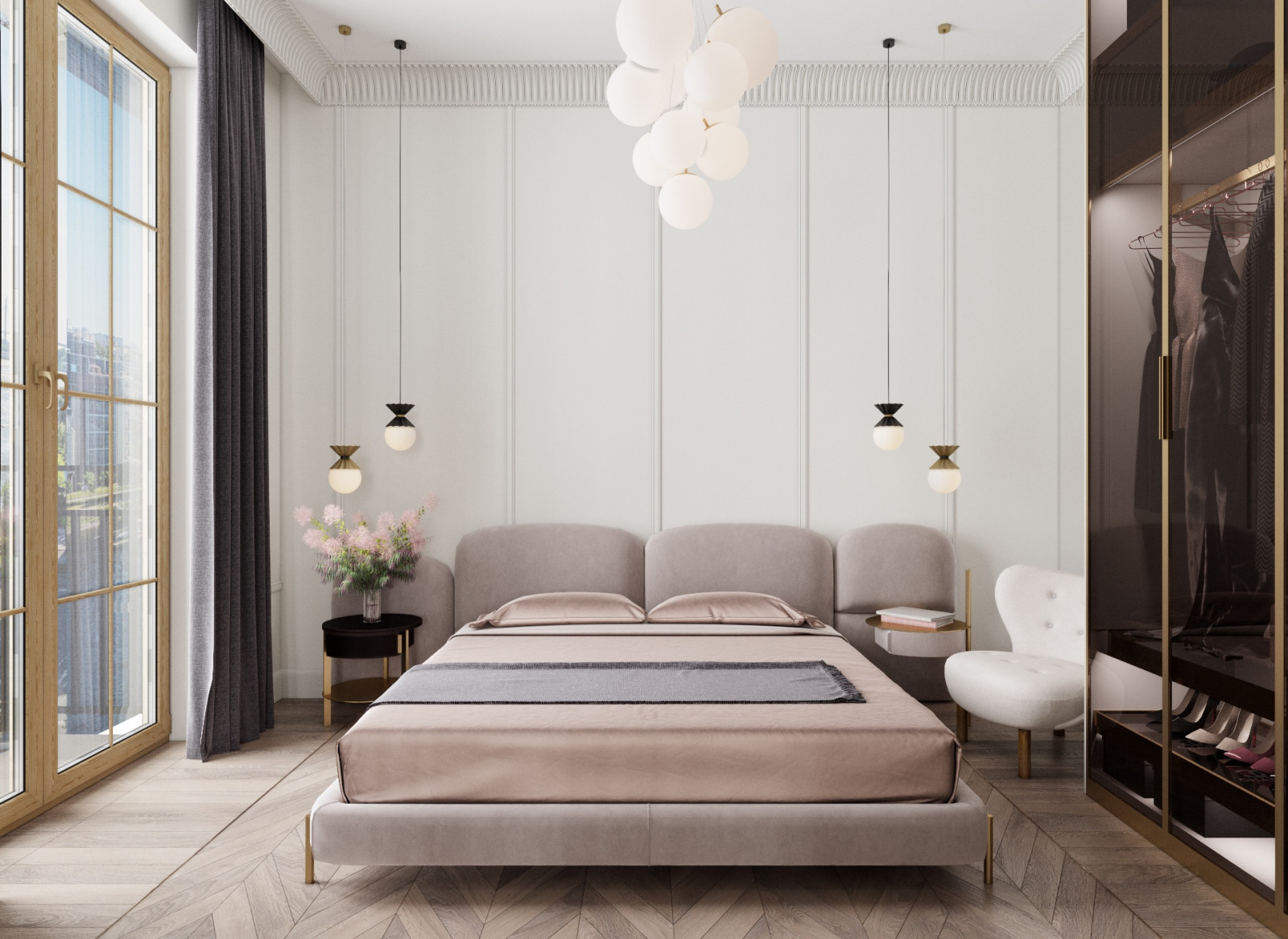 Мастер спальня