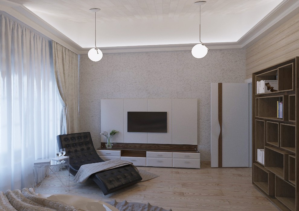 Дизайн деревянного дома в современном стиле, г. Воскресенск Московской области