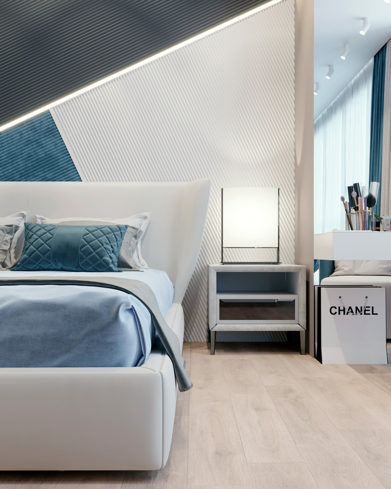 Интерьер спальни в современном стиле