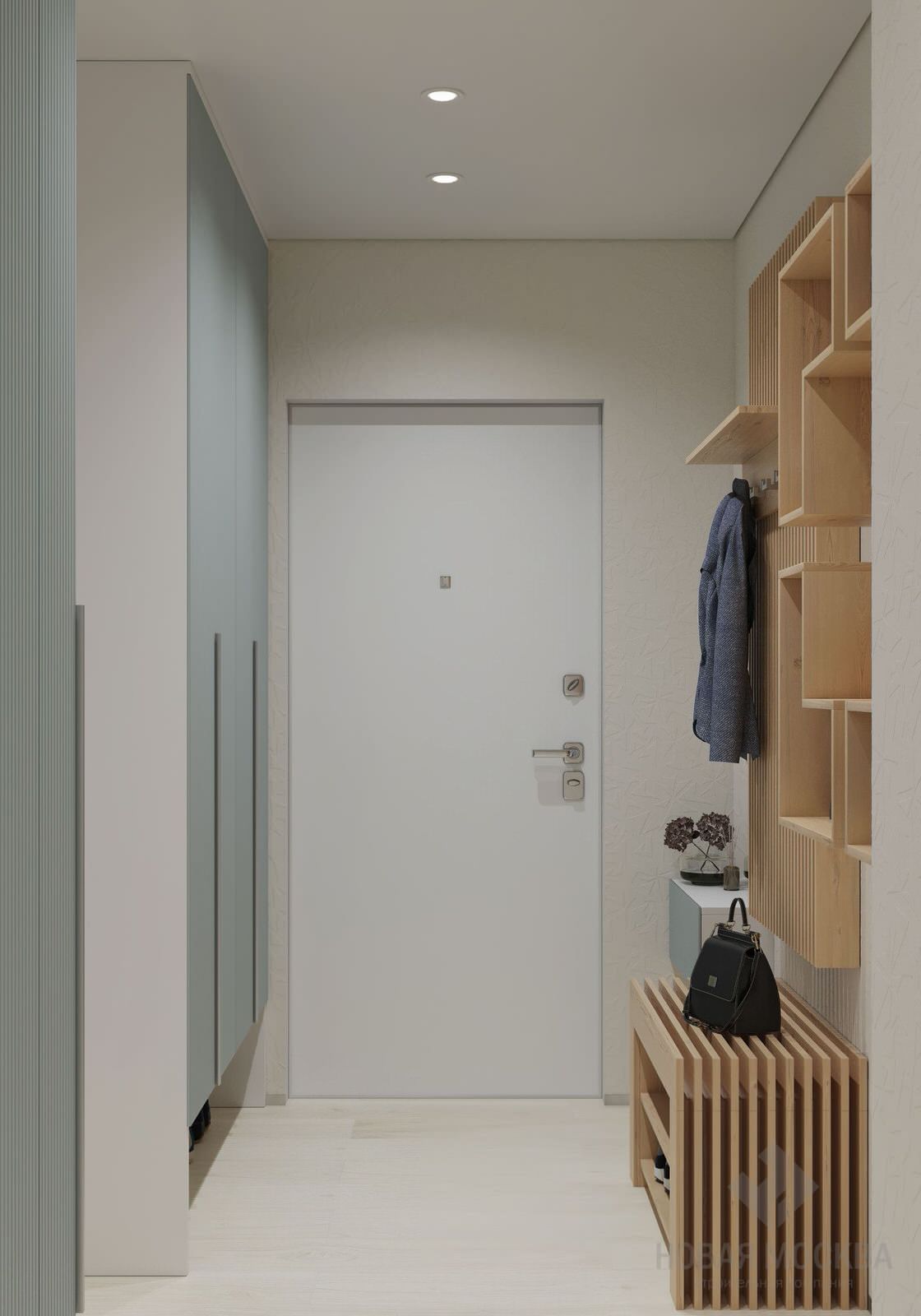 Дизайн-проект двухкомнатной квартиры 52 кв.м на Куусинена