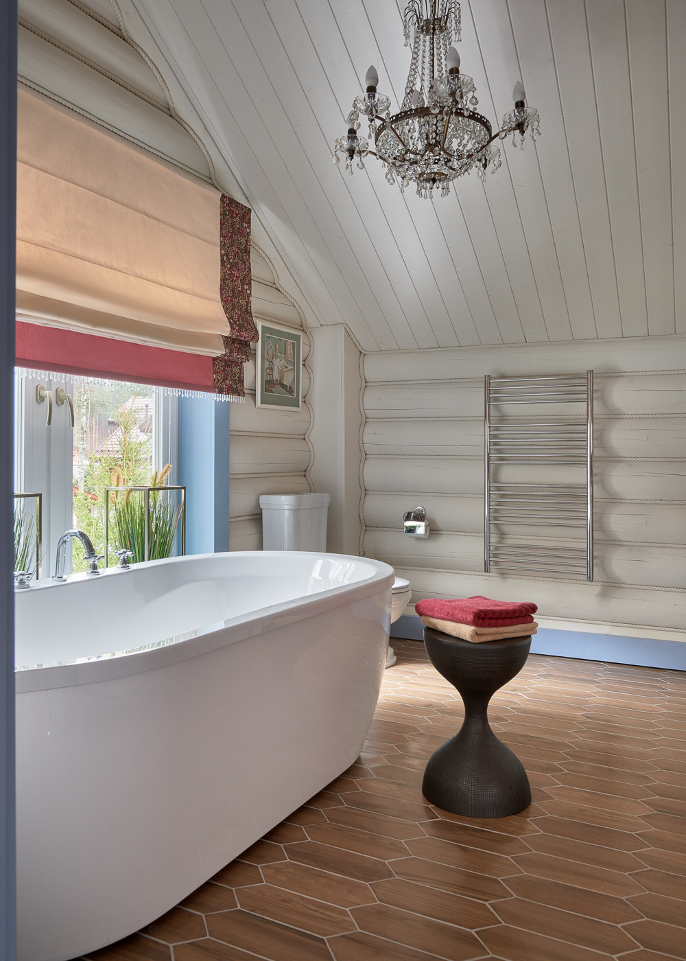 Стилизация дома в КП "Заповедный бор"