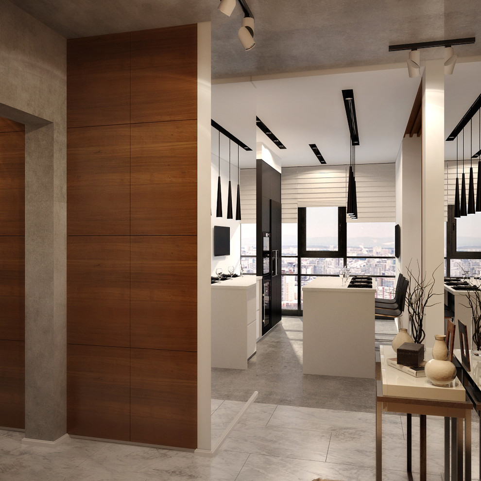 Квартира в Екатеринбурге с керамогранитом от фабрики Grespania