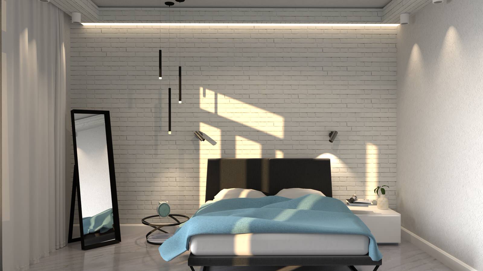 Обложка проекта: Белая спальня