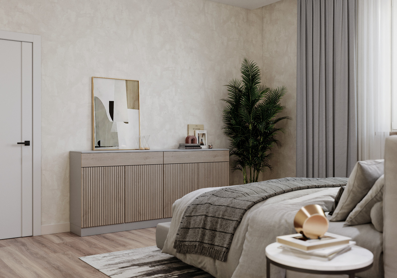 Визуализация спальни