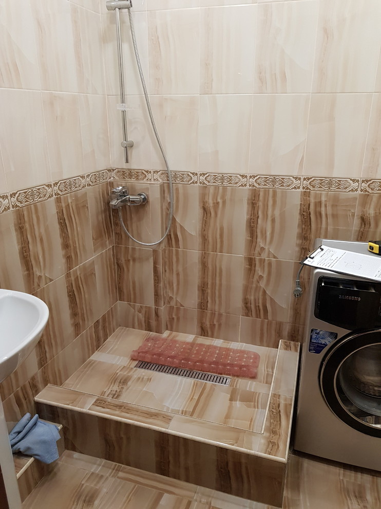 Обложка проекта: Стеклянная душевая перегородка