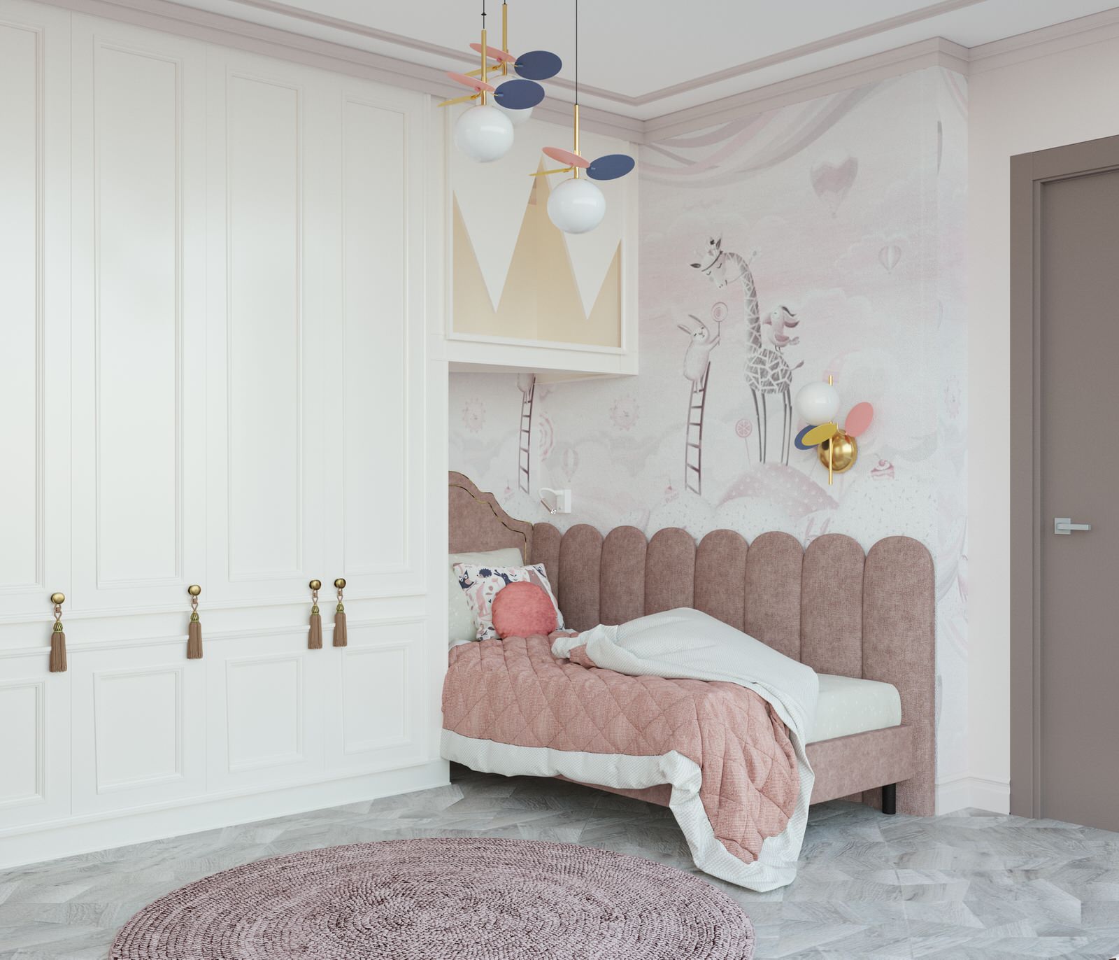 Двухуровневая квартира "Золотые блики" г.Москва