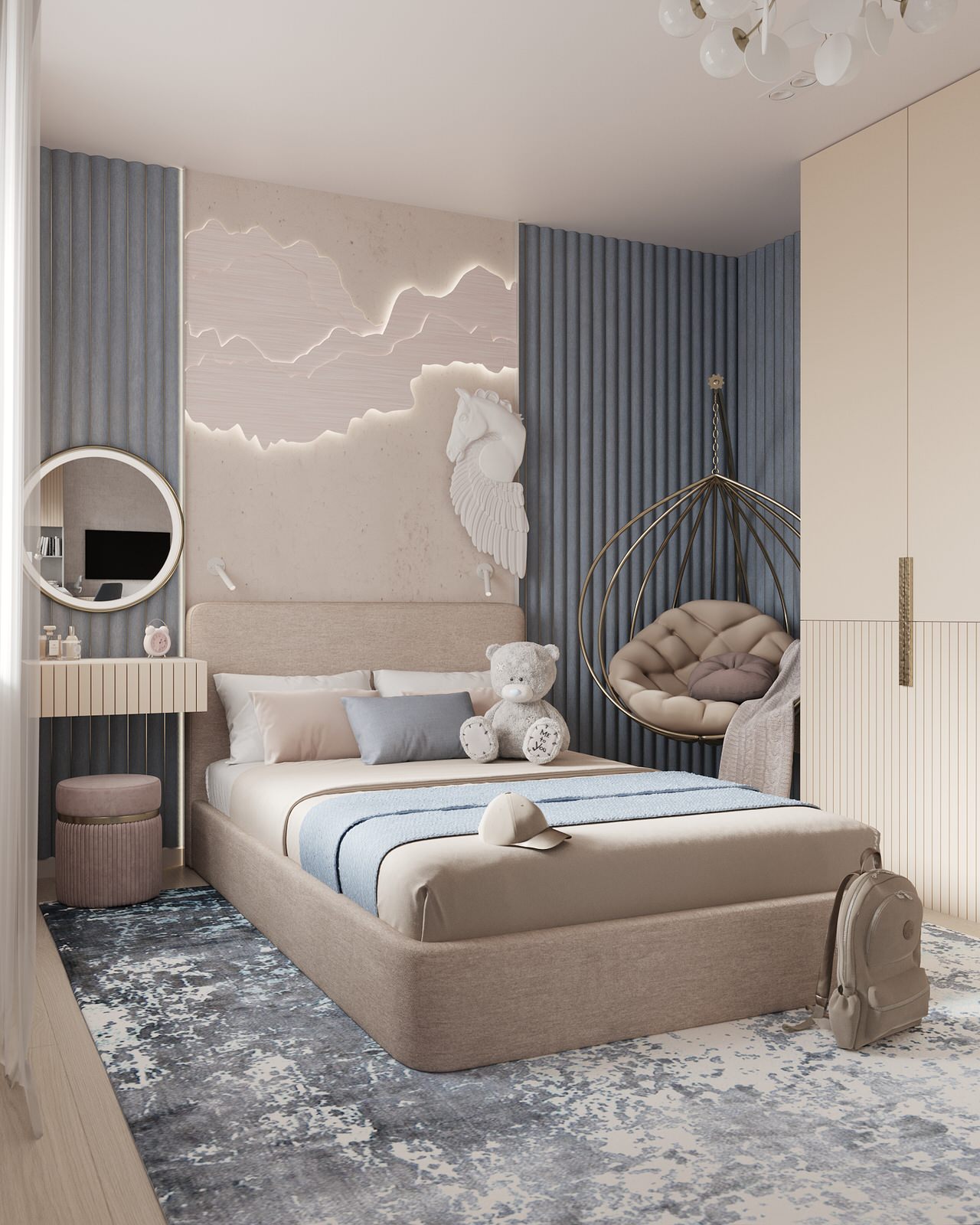 Проект №4 Детская комната "Нежный возраст"