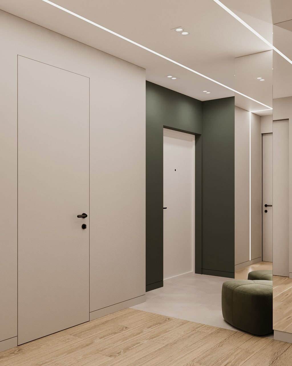 Дизайн-проект квартиры 60 кв.м в современном стиле