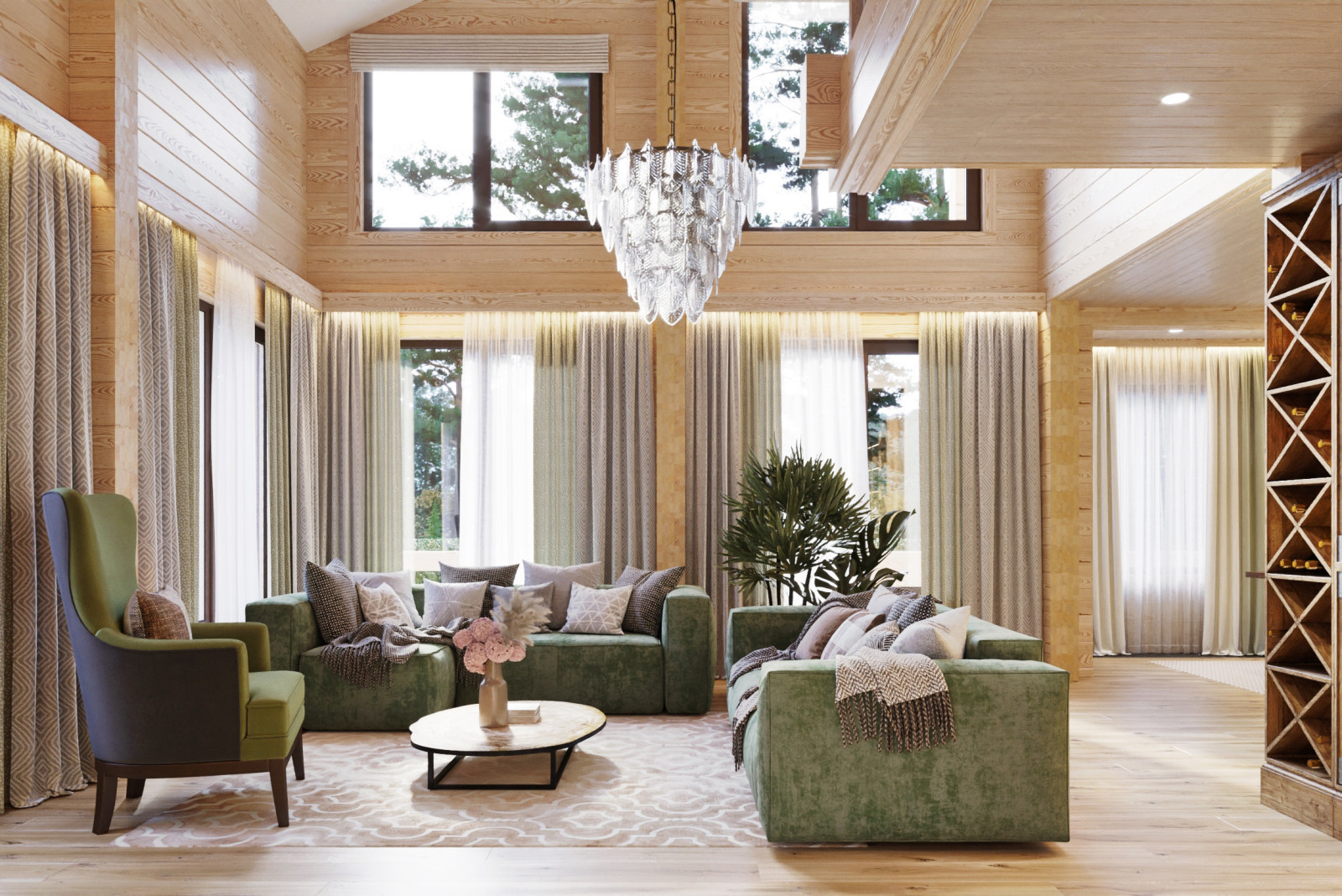 Частный дом в поселке "Сосны"