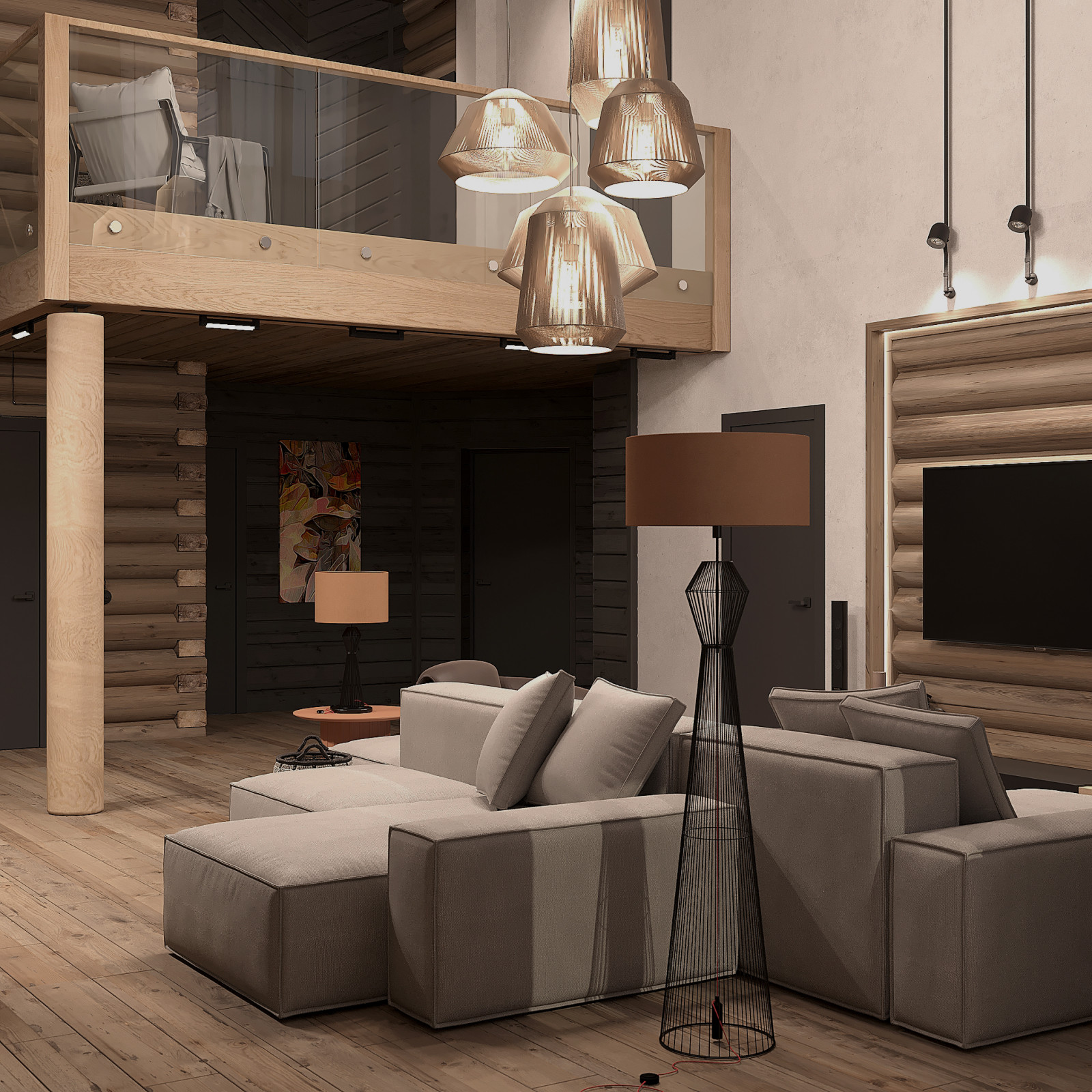 Дизайн-проект деревянного сруба