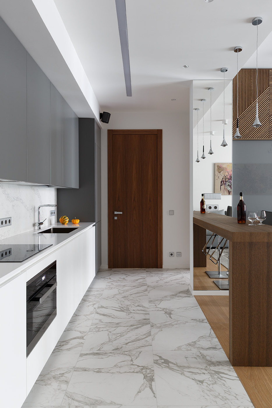 Интерьер квартиры в ЖК Smolensky De Luxe