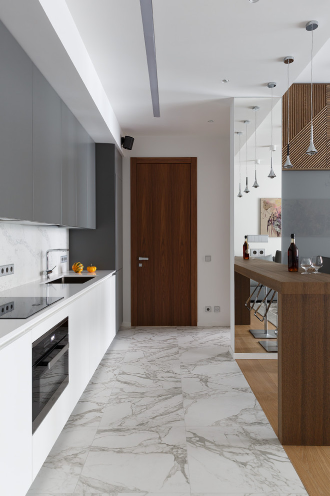 Интерьер квартиры в ЖК Smolensky De Luxe