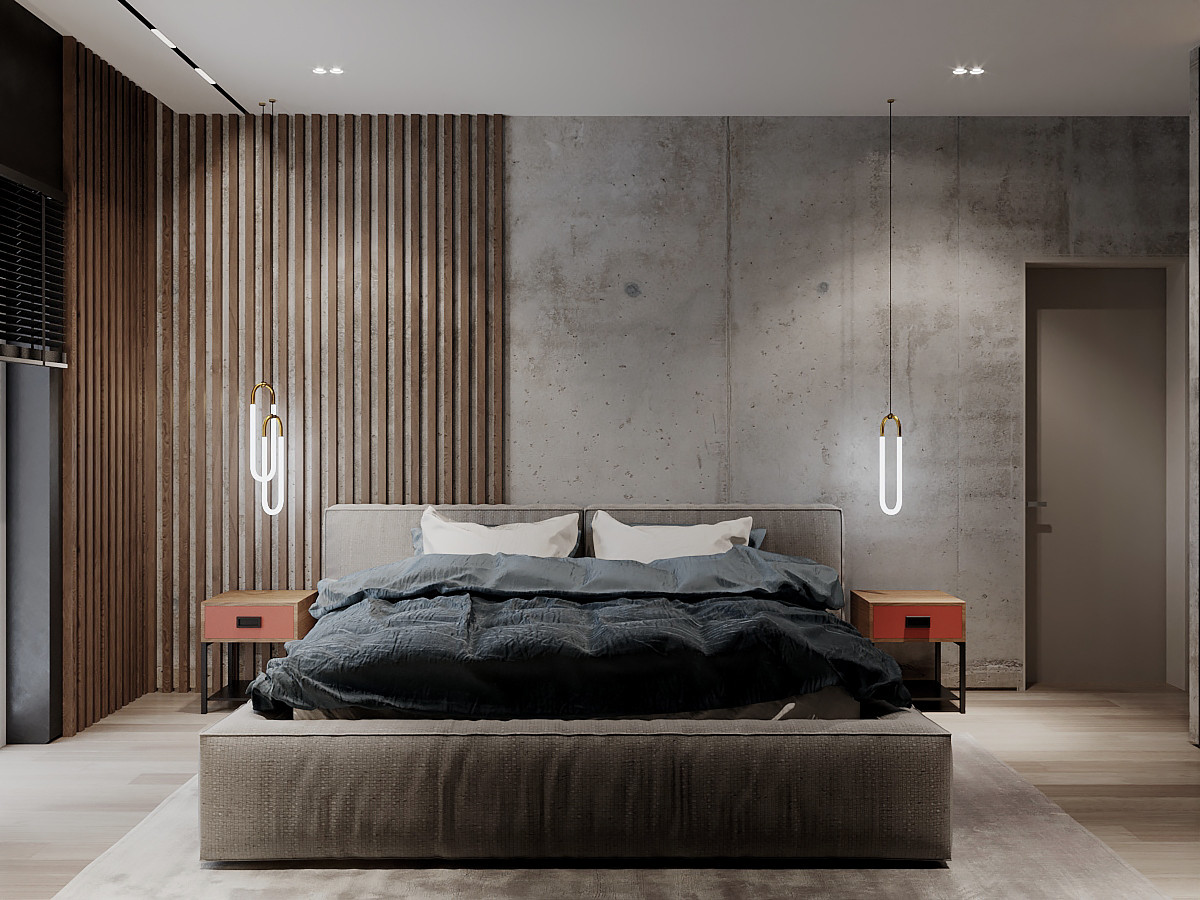 Дизайн-проект интерьера частного одноэтажного дома в Калининградской области