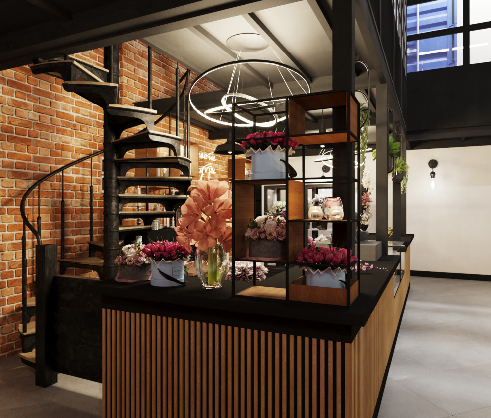 Коммерция. Двухэтажный Цветочный магазин 32 м²