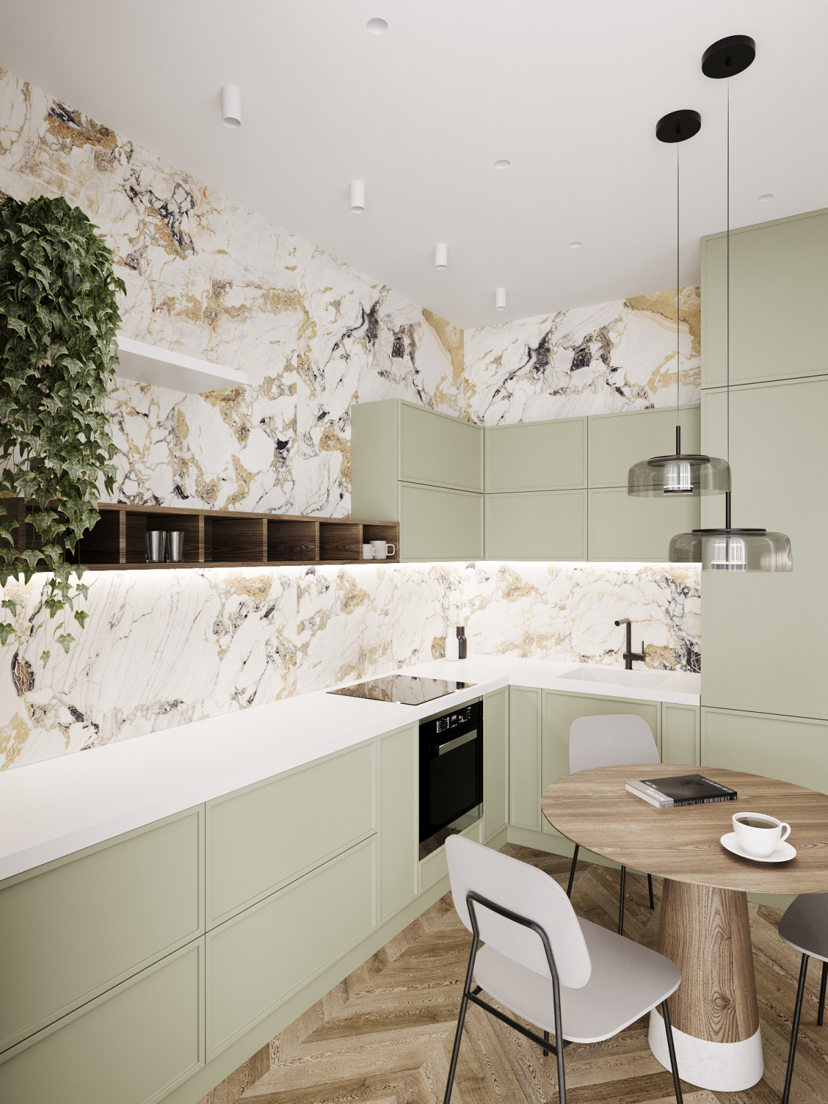 Квартира 40м2 в современном стиле