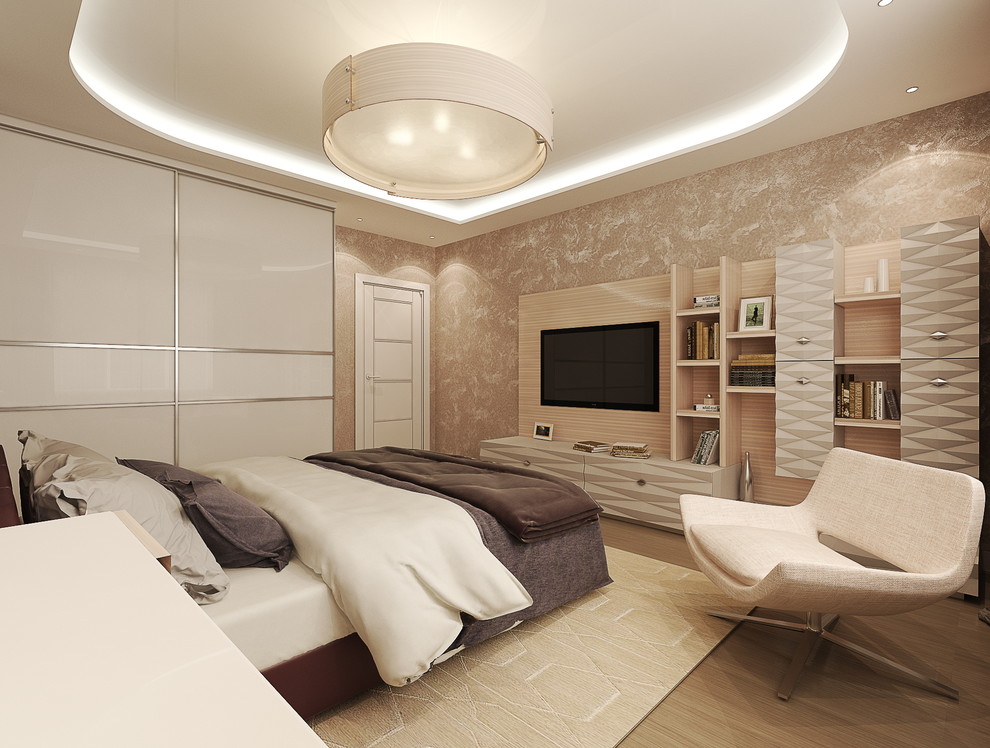 Interior of studio apartment